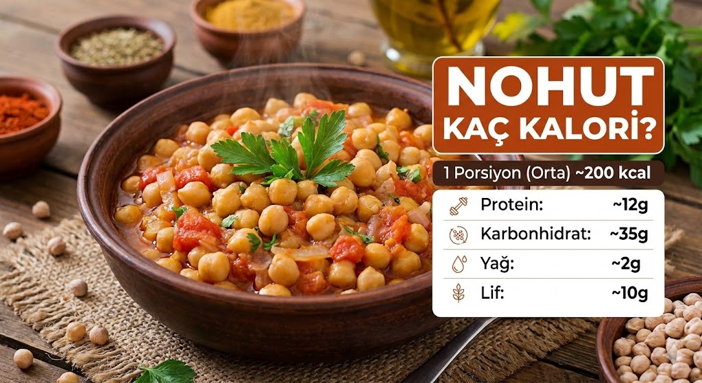 Nohut Kaç Kalori? Protein Değeri, Faydaları
