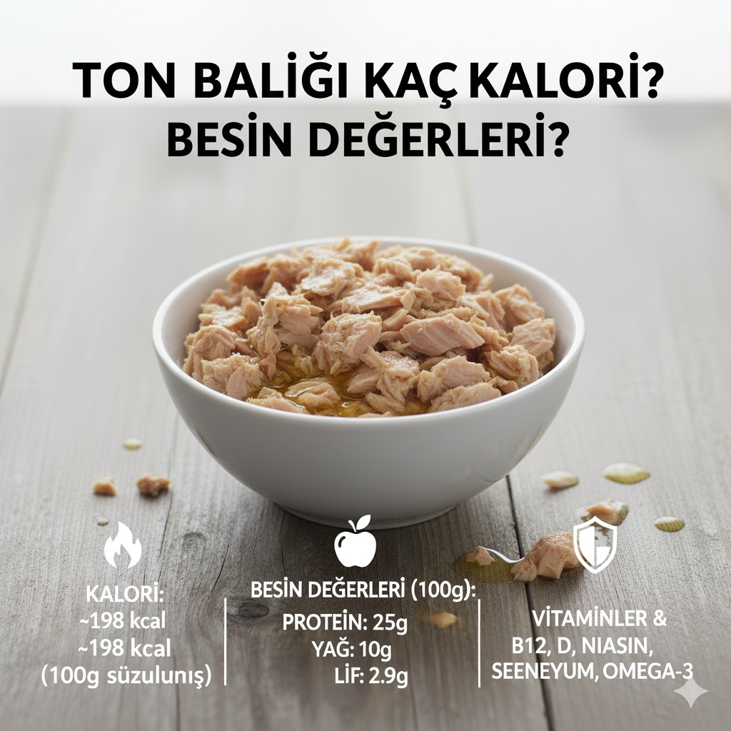 Ton Balığı Kaç Kalori? Protein Değeri, Diyette Hangisi Yenir: Yağlı mı Light mı?