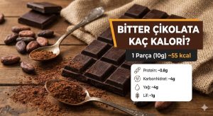 Bitter Çikolata Kaç Kalori? Faydaları, Kilo Aldırır mı