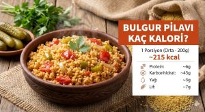 Bulgur Pilavı Kaç Kalori? Pirinç mi Bulgur mu?