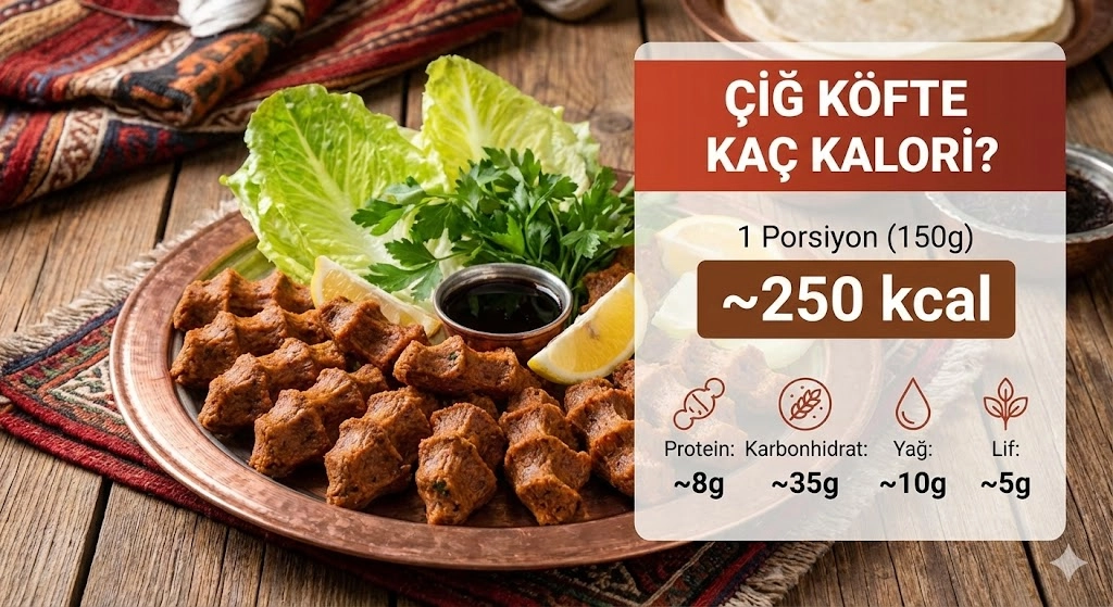 Çiğ Köfte Kaç Kalori? Dürüm Kilo Aldırır mı?