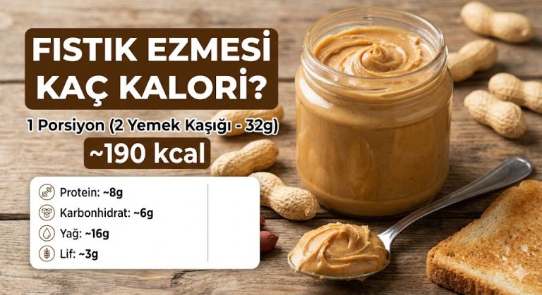 Fıstık Ezmesi Kaç Kalori? Protein Değeri