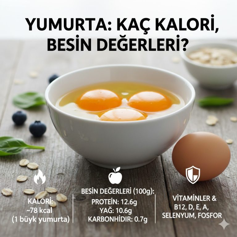 Yumurta Kaç Kalori? Besin Değerleri, Faydaları