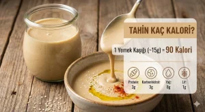 Tahin Kaç Kalori? Tahin Besin Değeri, Faydaları