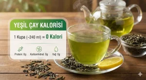 Yeşil Çay Zayıflatır mı? Kaç Kalori? Faydaları ve Ne Zaman İçilmeli?