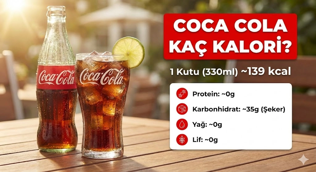 Coca-Cola Kaç Kalori? Kilo Aldırır mı? Kola Zero ve Normal Kola Arasındaki Fark