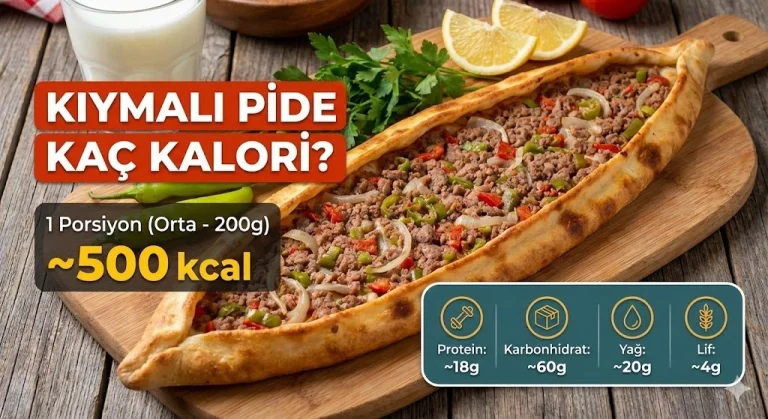 Pide Kaç Kalori? Kıymalı, Kaşarlı ve Ramazan Pidesi