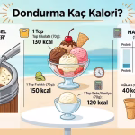 Dondurma Kaç Kalori? 1 Top, Külah ve Maraş Dondurması (Güncel Değerler)